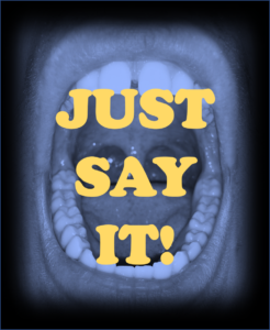 Just Say It: Writing Tip